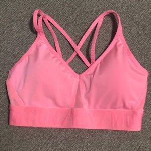H&M Pink Sports Bra XS Motivation is Key